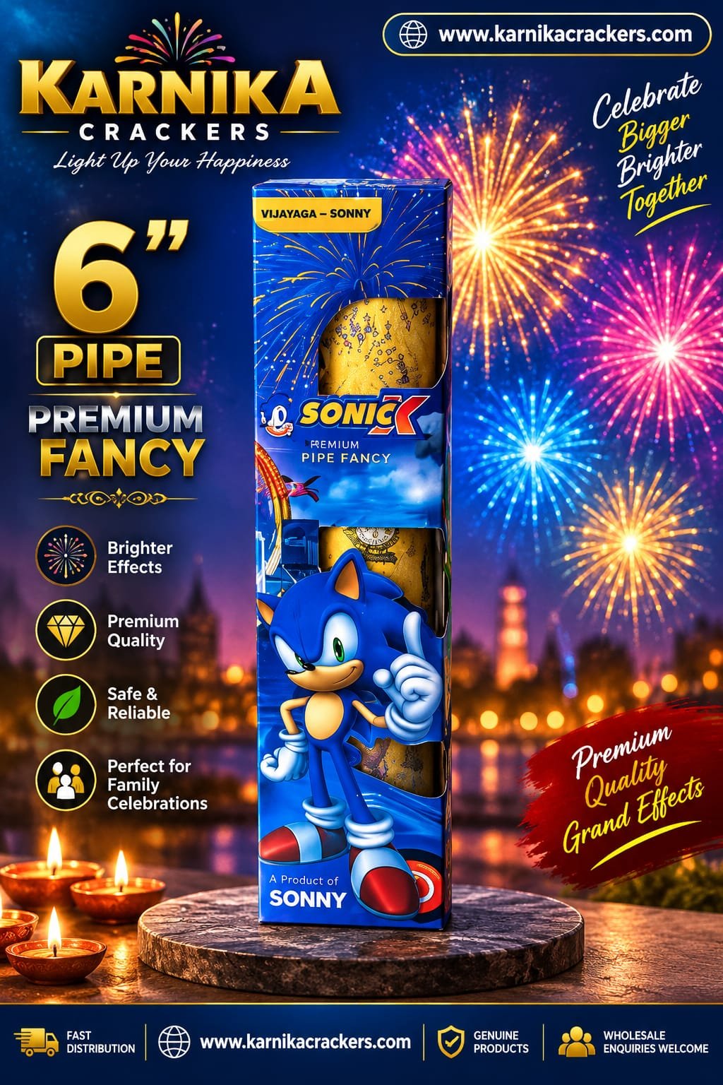 Sonnic Premium Pipe Fancy